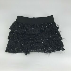 RMLA Girls Tiered Sequin Skirt Sz 4T
